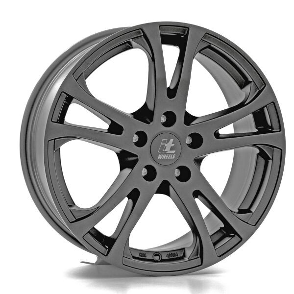 (KONTROLLIGE RATTAPAIGALDUSKOMPLEKTI) 7,5x17, 5x108, CH 74,1, ET: 45; Velg alumiinium ITWHEELS Michelle Titaan