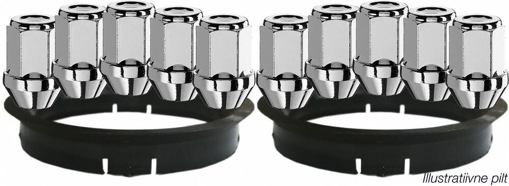 nut m12x1.50/34/19 (d2) 10 pc + 70.1-56.6 (z33) 2pc. alutec 9mp070