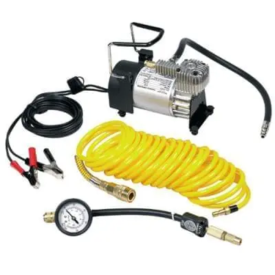 Профессиональный автомобильный компрессор HEAVY DUTY 12V 23amp,280W,