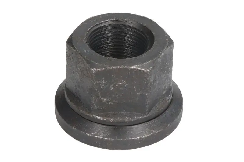 Wheel nut front/rear M22x1,5 x30mm (SW33, Phosphate conversion coated / Steel) fits: RVI C, D, K, KERAX, MAGNUM, PREMIUM, PREMIUM 2, T; VOLVO 7700, 8300, 8500, 8700, 8900, 9400, 9500 01.92-