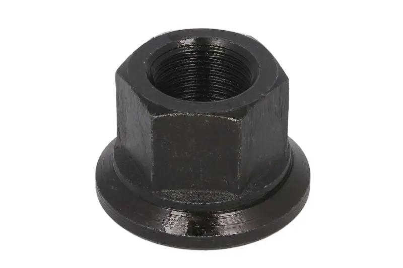 Wheel nut front/rear M22x1,5 x27mm (SW32, Phosphate conversion coated / Steel) fits: DAF F 2100, F 2300, F 2800, F 2900, F 3200, F 3300, F 3600; MAN E2000, F90, LION´S STAR, M90, SG, SL, TGS I