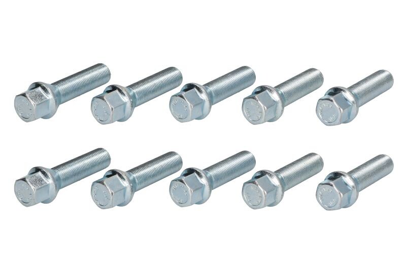 wheel bolt, thread size: m14mm, thread pitch: 1.25mm, thread length: 45mm, wrench size: 17mm, quantity: 10