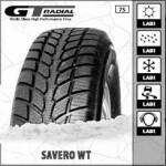 SUV winter Tyre Without studs GT RADIAL SAVERO WT 265/70R16 112T