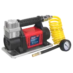 SEALEY Mini kompressor 12V, Heavy-Duty digitaalne 25L / min.