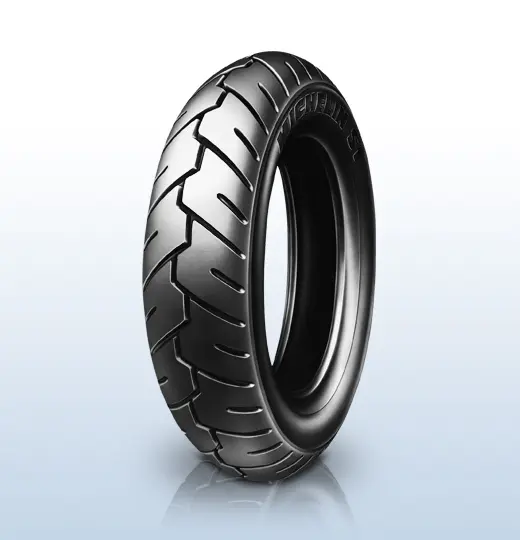 скутер / для мопеда шина michelin 100/80-10 tl/tt 53l s1 передний/задняя