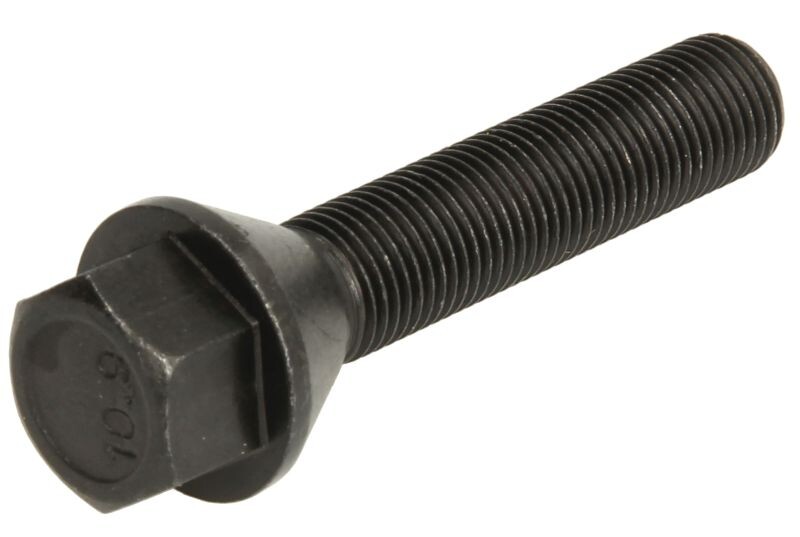 Болт диск (M12x1,25, Длина резьба: 50mm, конус, цвет черный; осторожно: инструмент 17)