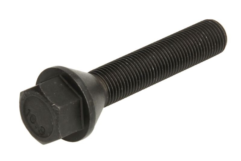 Болт диск (M12x1,25, Длина резьба: 55mm, конус, цвет черный; осторожно: инструмент 17)