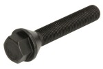 bolt wheel (M12x1,25, length thread: 60mm, cone, paint black; Caution: Wrench 17)