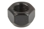 nut wheel front - rear M14x1,5 (cone, nut otwarta black)