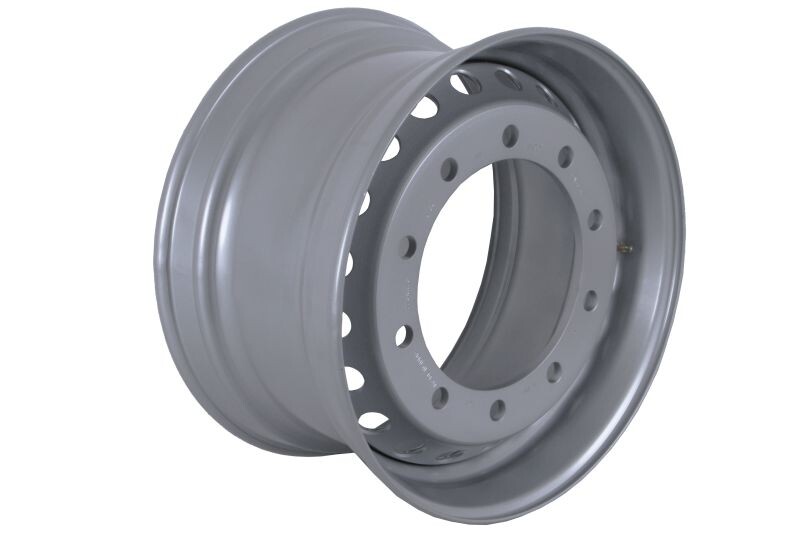 Rim steel truck MAMMOOTH 11.75x22.5, PCD:10x335, CH 281, ET:120, M22(Ø26), valve position: ALV; for disc brake