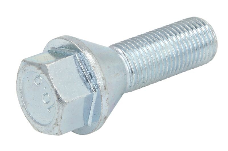 bolt wheel front - rear M12x1,25 (length thread 28mm, cone, Caution: Wrench 17)