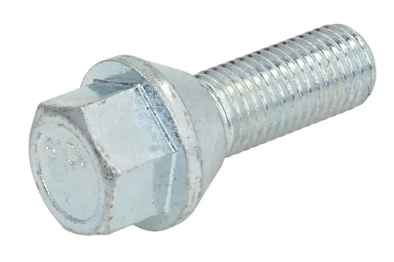 bolt wheel front - rear M12x1,5 (length thread 28mm, cone, Caution: Wrench 17)