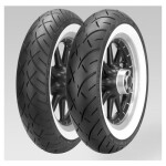 Chopper/cruiser tyre METZELER MT90B16 TL 72H ME888 MARATHON ULTRA WW (BIAŁY BOK) Front