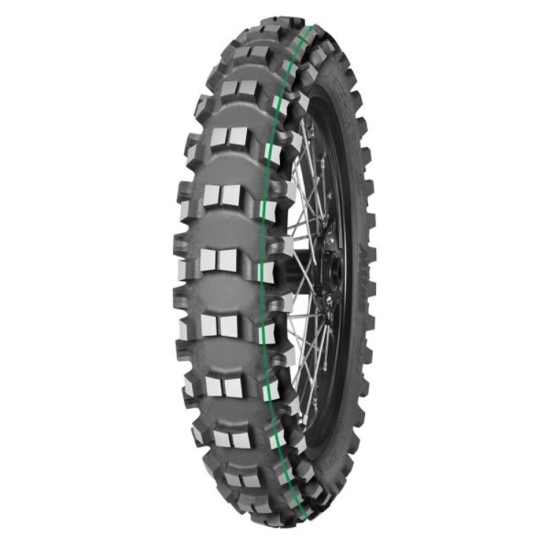 [2000027558101] Cross/enduro tyre MITAS 90/90-21 TT 54M TERRA FORCE-MX MH Front racing логотип; red & зеленый stripe