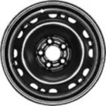 6Jx15 H2; 5x100x57; ET43; Plekkvelg: Skoda Fabia  01/00-04/07; Fabia II  05/07-; Roomster  09/06-