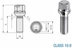 bolt pk14x1.50/40/17 (pk/r14. p59. ch17) iso 10.9. zn