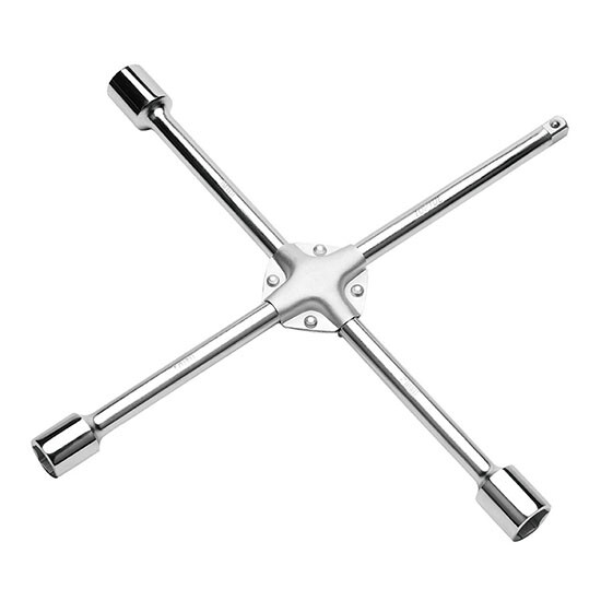 TOPTUL Ключ колесный крестообразный Ключ колесный 1/2", 17, 19, 21mm, Длина: 400mm