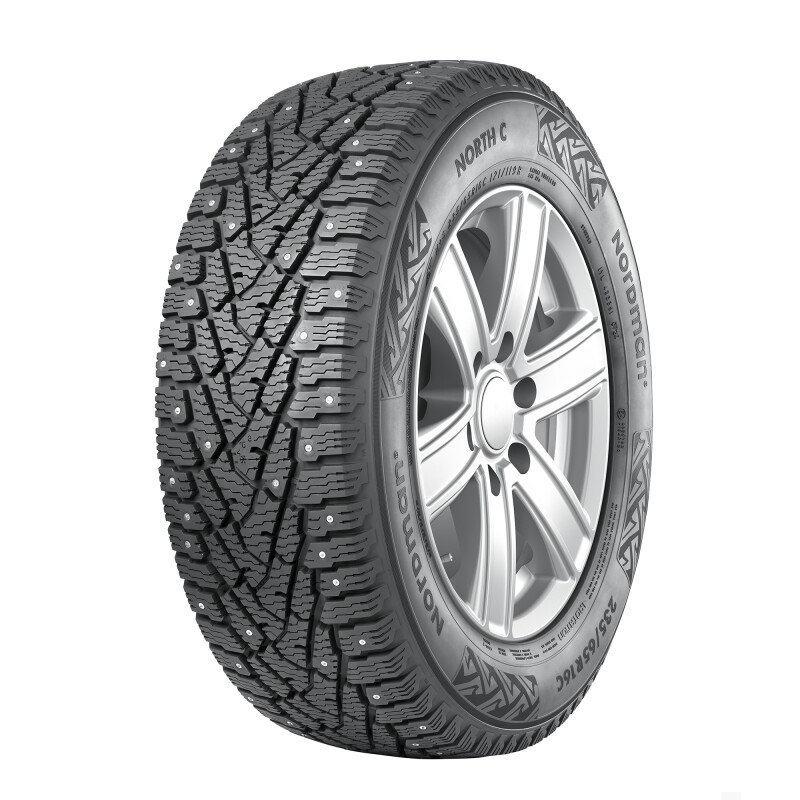 для микроавтобуса шипованная шина 195/70R15C 104/102R Nokian Nordman North C