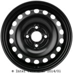 5J x14 H2; стальный диск; Volkswagen: UP / Lupo II  06/11-; Seat Mii 06/11-; Skoda Citigo 06/11-