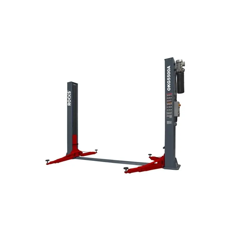 alt connected 2 stand lifter Automatic big buses, cars 5,5t okg-5500 400v vankrid