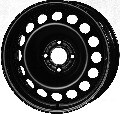 6.5x16, 4x108, CH 65, ET: 20; velg teras CITROEN C4 CACTUS, DS3; PEUGEOT 2008 11.09- KRONPRINZ
