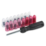 Rehviparandusnaelad screw driver 17-pc Amio