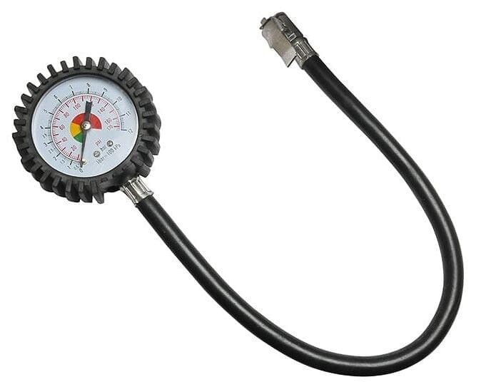 tyre pressure gauge with hose