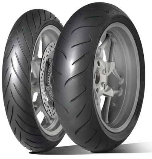 motorcycle road tyre dunlop 120/60zr17 tl 55w sportmax roadsmart ii front