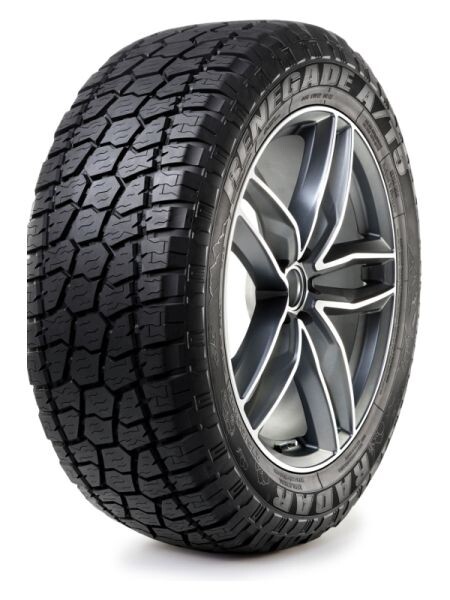 maasturi 31X10.50R15 109S RZD0021 RZD0021 Renegade AT-5 RADAR Aastaringne Off-Road rehv 3PMSF M+S OWL märgistus: Alates 01.05.2021: kütusesäästlikkus - C Haardumine märjal - C veeremüra ja takistuse mõõtmise klass - 75 dB (B)