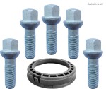 ronal kit (mounting ring 76.0-66.45 1pc.) + (pk14x1.5/27/17. r13 cone washer. 5pc.)