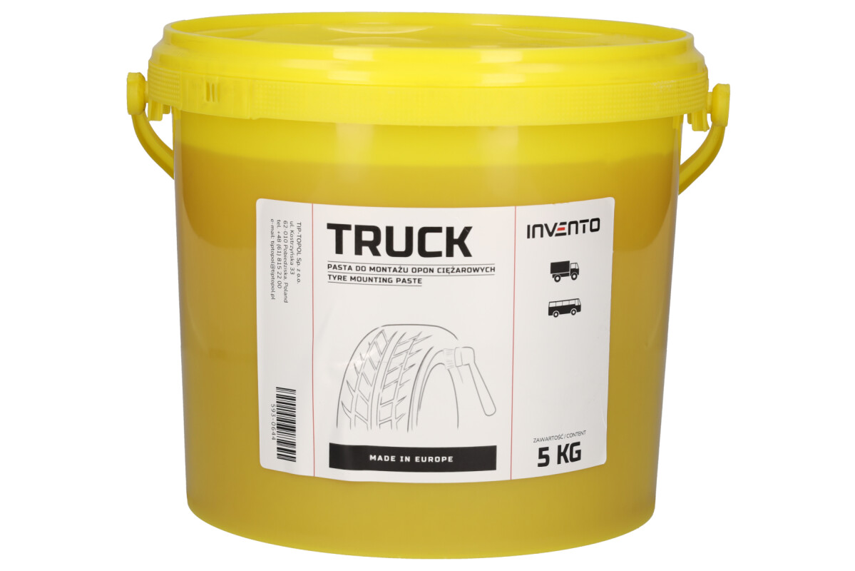 Tip-Topol määre veoauto kollane rehvipasta 5kg