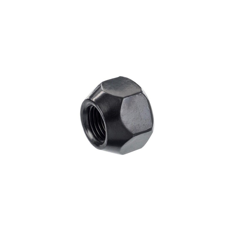 nut M12X1,25/25/21 open(black)
