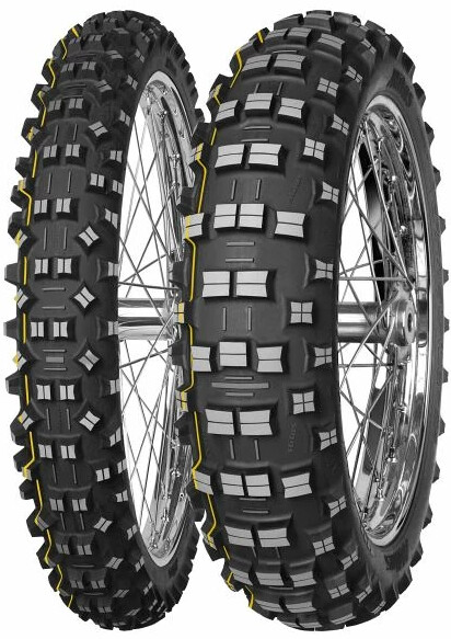 [2000026283101] Krossirehvid MITAS 140/80-18 TT 70R TERRA FORCE-EF SUPER YELLOW задняя
