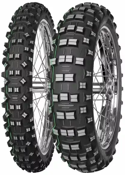 [70000955] Cross/enduro tyre MITAS 140/80-18 TT 70M TERRA FORCE-EF SUPER LIGHT GREEN Rear