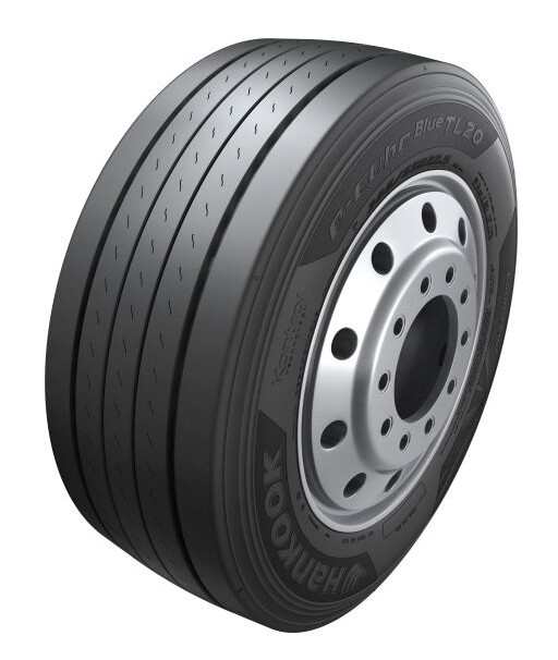 385/55R22.5 e-cube Blue TL20 HANKOOK Veoauto rehv kaugsõidu Poolhaagis 160K,