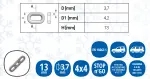 snow chains off-road cars with blood, o-norm certificate 235/65-19; 235/75-17; 235/85-16; 245/50-20; 245/55-19; 255/55-19; 255/60-18; 255/75-16; 265/35-22; 265/40-21; 265/45-20; 265/50-19; 265/55-18; 265/