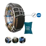 цепи для грузовика VERIGA (крепление ремень, упаковка 2шт) 10,00R20; 11,00R20; 11,00R22; 11,20R24; 11R22,5; 12,00R20; 12,0/80R22,5; 12,50R20; 13,00R22,5; 13,0/80R20; 275/80R22