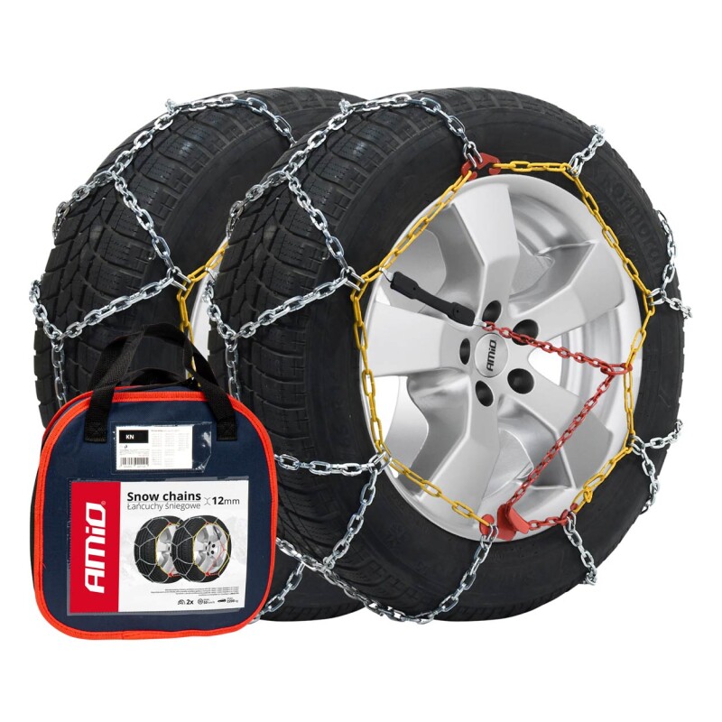 Snow chains 12 MM + bag KN-60