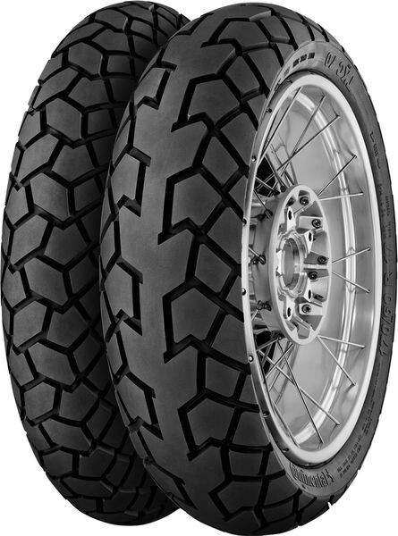 motorcycle road tyre continental 90/90-21 tl 54h tkc70 front