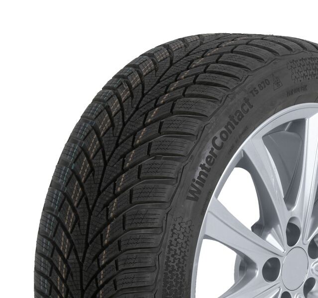 185/60R14 82T WinterContact TS870, CONTINENTAL, ламель Легковые автомобили, 3PMSF, M+S,