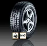 04530060000, VancoWinter 2, CONTINENTAL, Talv, Kaubiku rehv, C, 3PMSF, M+S, kütusesäästlikkus - E, Haardumine märjal - C, veeremüra ja takistuse mõõtmise klass - 73 dB (B) Haardumine lumes - Jah, haardu