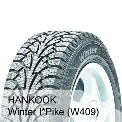 Sõiduauto/maasturi lamellrehv 225/75R15 HANKOOK WINTER I*PIKE (W409) 102S DOT22 Studdable 3PMSF M+S