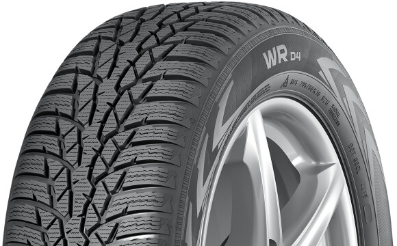 легковой авто / для джип ламель 155/65R14 NOKIAN WR D4 75T DOT22 Studless CBA68 3PMSF M+S