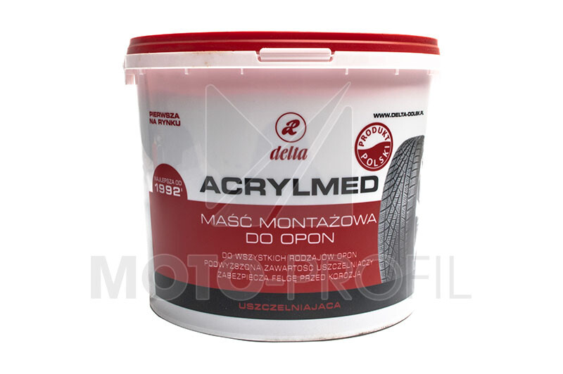 paste MONTAŻOWA DO OPON CZERWONA 4 KG